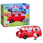 Peppa Pig, Peppa's Big Family Car, set de joaca cu figurine
