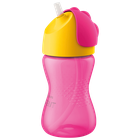 Philips Avent, cana cu pai, roz, 12 luni+, 300 ml, SCF798/02