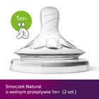Philips Avent, Natural 2.0, tetina cu flux lent, 1 luna +, 2 bucati