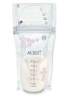 Philips Avent, pungi de pastrare a laptelui matern, 180 ml, 25 buc., SCF603/25