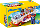 Playmobil, 1.2.3, Microbuz, 6773