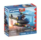 Playmobil, City Action, Elicopter al politiei cu radar, 72080
