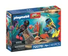 Playmobil, City Action, Scafandru al politiei cu comoara, 72078