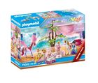 Playmobil, Magic, Trasura cu unicorn si pegasus, 71002