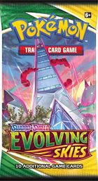 Pokemon TCG: Evolving Skies Booster, joc de carti, 1 buc.