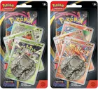 Pokemon TCG: Mega Evolution, Phantasmal Flames, Blaziken/Hydrapple, Premium Checklane Blister, joc de carti, add-on