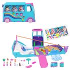 Polly Pocket, Pet Mobile Adventure, set de joaca cu figurine si accesorii