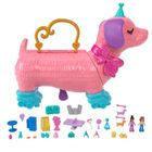 Polly Pocket, Puppy Party, set de joaca cu figurine si accesorii