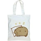 Pusheen, geanta de cumparaturi din bumbac, 34-38 cm