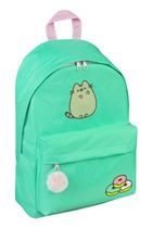 Pusheen, rucsac gradinita, verde