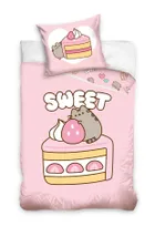 Pusheen, set lenjerie de pat single, 140-200 cm