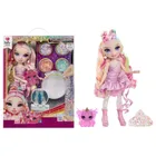 Rainbow High, Shimmers with Slime, Bella, papusa fashion cu plastilina