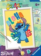 Ravensburger, CreArt, Lilo si Stitch, pictura dupa numere, set creativ