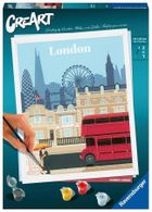 Ravensburger, CreArt, London, pictura dupa numere, set creativ