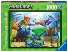 Ravensburger, Minecraft, Mozaic, puzzle, 1000 piese