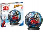 Ravensburger, Spider-Man, puzzle 3D, kula, 72 piese