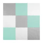 Ricokids, Covoras din spuma tip, puzzle, 180-180 cm, 9 buc.