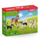 Schleich, Farm World, Animale de tara, set, 42386