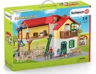 Schleich, Farm World, Ferma cu grajd si animale, set, 42407
