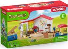 Schleich, Farm World, Hotel pentru animale, set, 42607