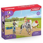 Schleich, Horse Club, Acrobatiile Miei pe cal, set, 42443