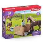 Schleich, Horse Club, Spalatoria de cai Emily & Luna, set, 42438