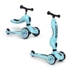 Scoot & Ride, Highwaykick 1, vehicul fara pedale si trotineta 2 in 1, Blueberry