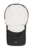 Sensillo, Sac de dormit din fleece pentru carucior, Negru, 95-40 cm