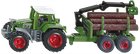 Siku, Tractor cu remorca transport lemne, macheta, S1645