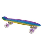 Smiki, Curcubeu, placa skateboard tip fish cu roti LED