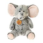 Smiki, Elefant, jucarie de plus, gri, 26 cm