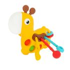 Smiki, Girafa, jucarie senzoriala, pull string