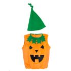 Smiki, Halloween, Dovleac, costum pentru copii, 3-4 ani