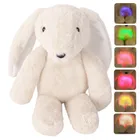 Smiki, Little Dreamer, Iepuras cu sunete albe, jucarie de plus cu lumini si melodii