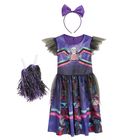 Smiki, Majoreta, rochie cu bentita, costum pentru copii, 5-6 ani