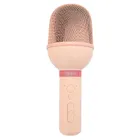 Smiki, Music World, microfon karaoke cu difuzor bluetooth, roz