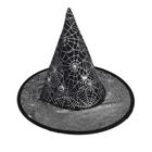 Smiki, palarie de vrajitoare, negru, panza de paianjeni