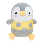 Smiki, Pinguin, jucarie de plus, galben-gri, 18 cm