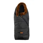 Smiki, sac de dormit pentru carucior, negru-maro