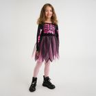 Smiki, Schelet, costum pentru copii, negru-roz, 5-6 ani