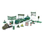 Smiki, Servicii de interventie, Armata, set de vehicule cu accesorii