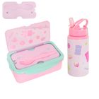 Smiki, set mic-dejun cu accesorii, caserola + sticla
