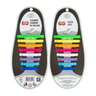 Smiki, sireturi din silicon fara legare, 8+8 colorate