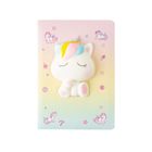 Smiki, Squishy, Unicorn, carnetel cu linii si figurina