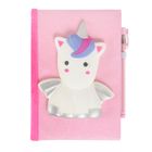Smiki, Squishy, Unicorn, jurnal cu figurina