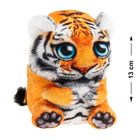 Smiki, Tigru, jucarie de plus, 13 cm