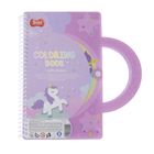 Smiki, Unicorni, carte de colorat cu stickere