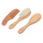 Smiki, Very Bunny, set pentru coafat, perii din lemn si pieptan