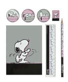 Snoopy, set de scris intr-o punga