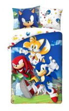 Sonic, set lenjerie de pat single, 140-200 cm